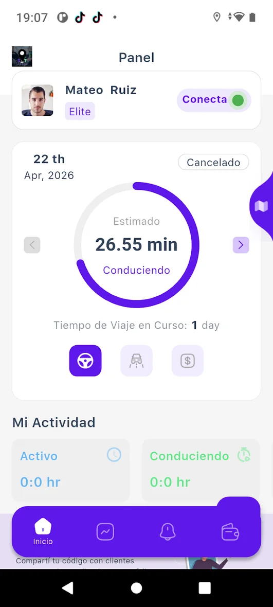 Captura de STExpress Driver
