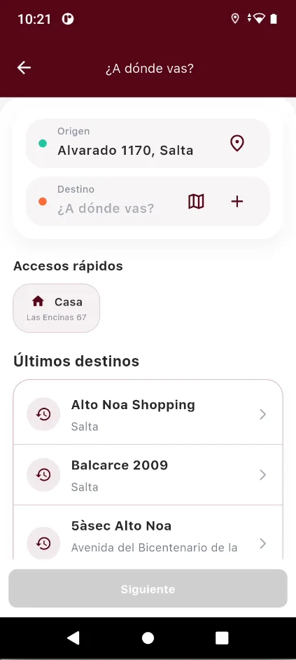 Captura de VenYa User